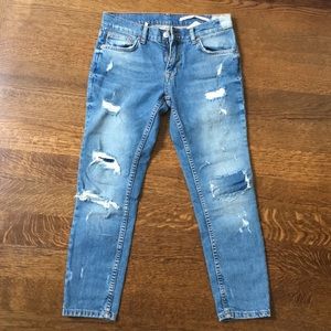 Zara Cropped Jeans